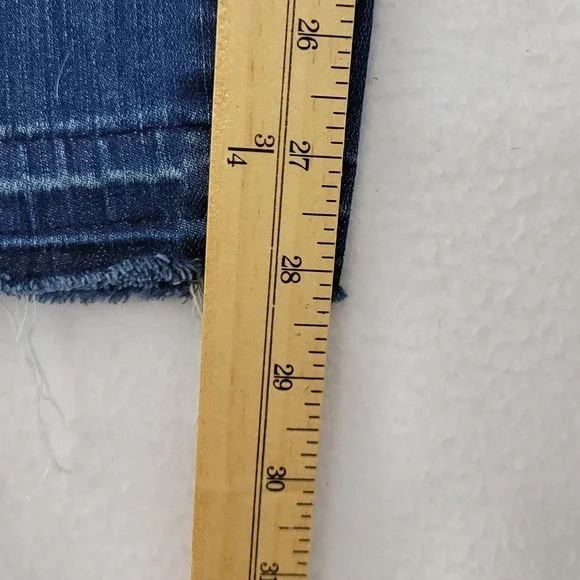 Madewell 9" High Riser Skinny Skinny Jeans Womens Size 27 Blue Stretch Denim - Picture 10 of 16